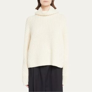 A.L.C. Cream Cowl Neck Sweater